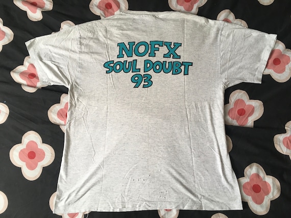 Vintage T-Shirt NOFX "Soul Doubt Tour 93" - image 2