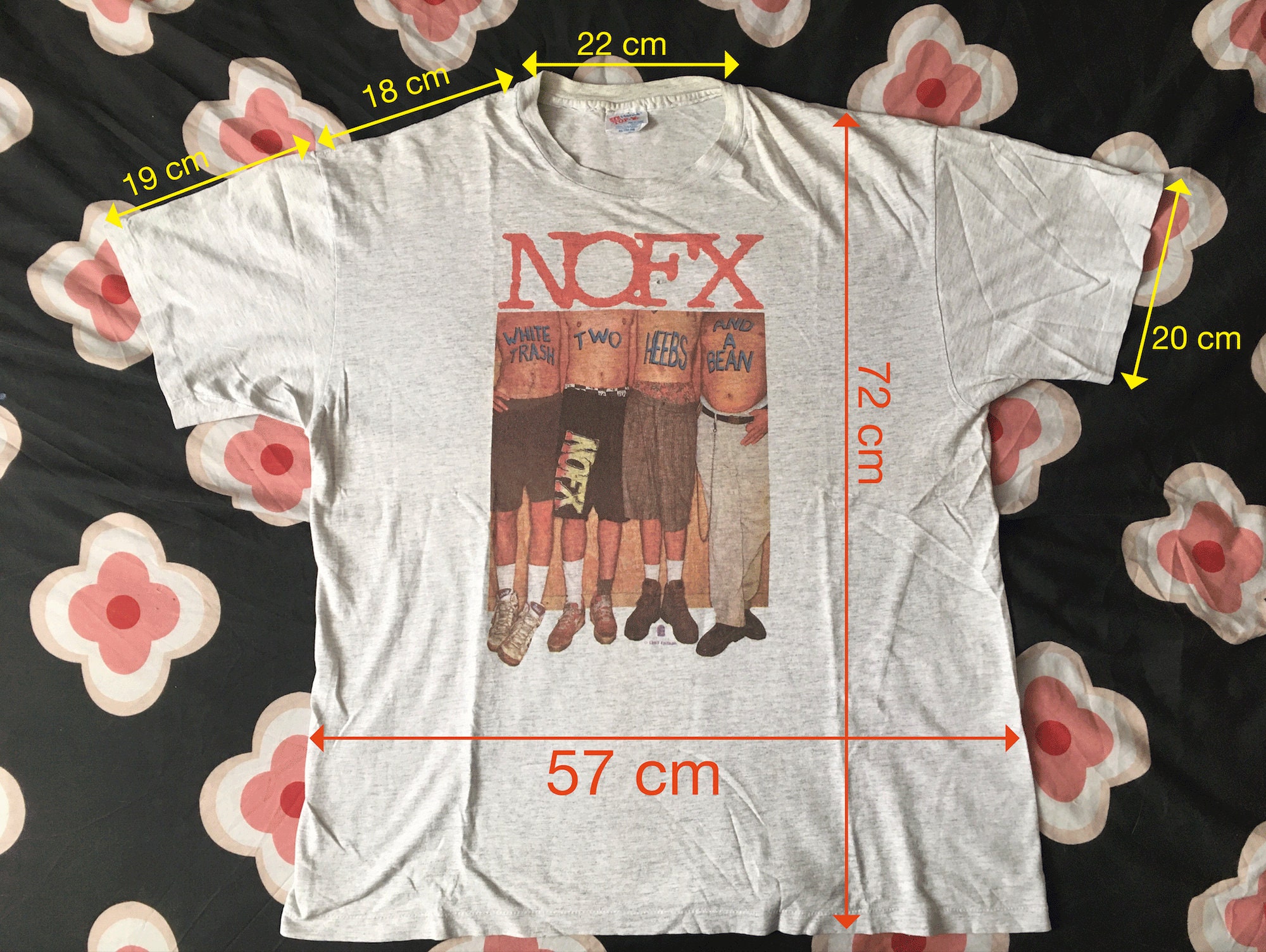 Vintage T-shirt NOFX soul Doubt Tour 93 - Etsy