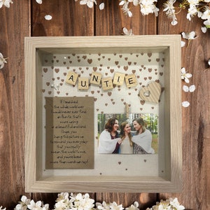 Auntie customized Shadowbox