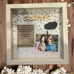 Mother Mom Customized Shadowbox