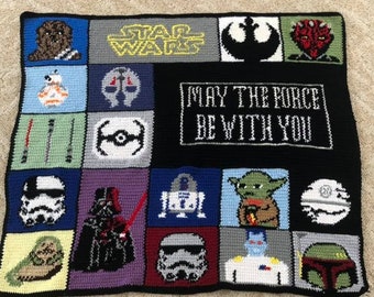 star wars blanket crochet pattern