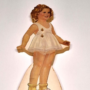 Muñeca de vestir Shirley Temple Wood