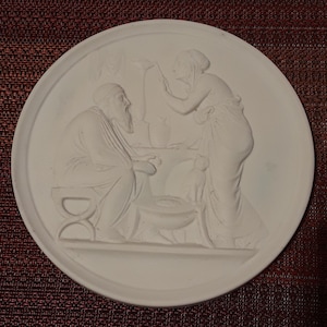 Bing & Grondahl Bisque Porcelain Wall Plaque