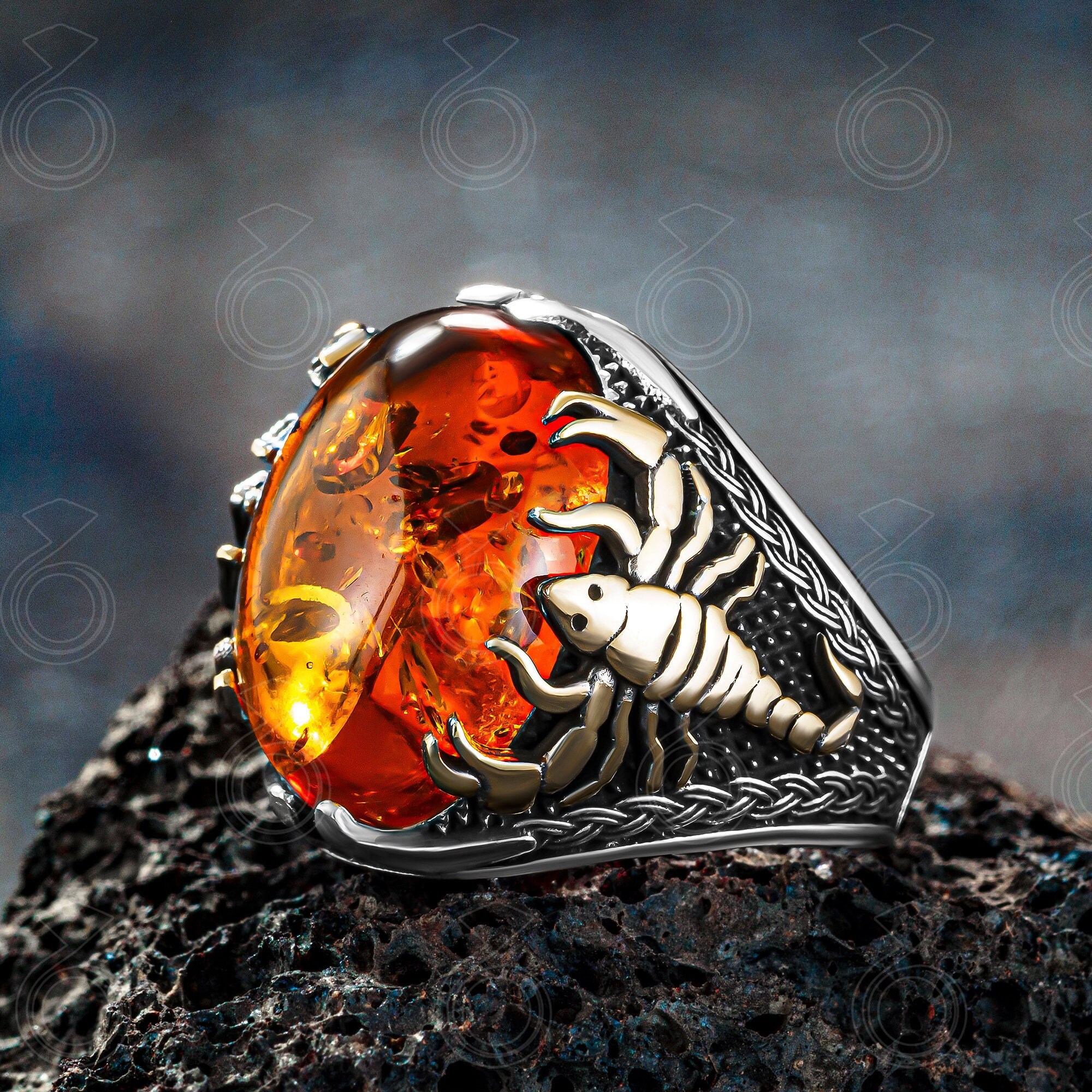Real scorpion best sale ring