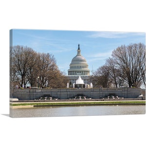 ARTCANVAS US Capitol Building Canvas Art Print