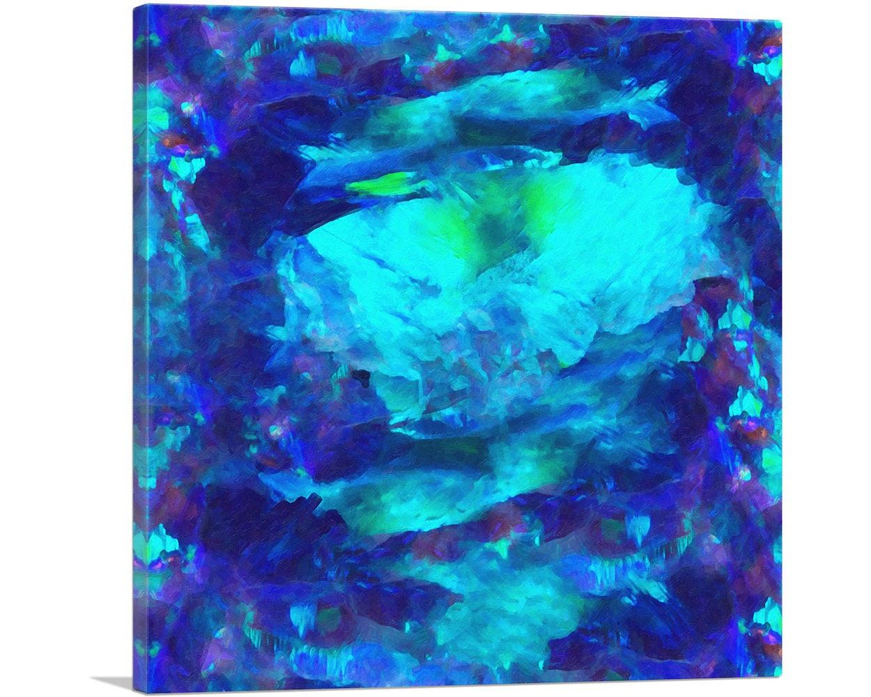 X Prism Opal Rectangle Canvas Painting main image 1