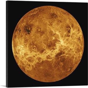 ARTCANVAS Planet Venus Second Planet from the Sun Canvas Art Print