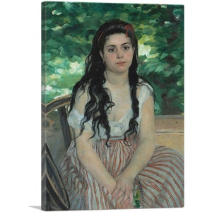 ARTCANVAS In Summer 1868 by Pierre-Auguste Renoir Canvas Art Print
