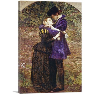 ARTCANVAS The Huguenot Canvas Art Print by John Everett Millais 26&quot;x18&quot;
