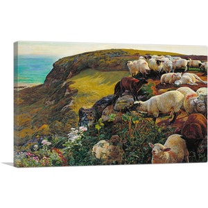 ARTCANVAS Our English Coasts 1852 by William Holman Hunt Canvas Art Print