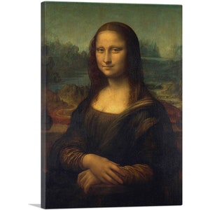 ARTCANVAS Mona Lisa 1503 by Leonardo da Vinci Canvas Art Print