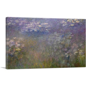 ARTCANVAS Water Lilies 1915-1926 by Claude Monet Canvas Art Print