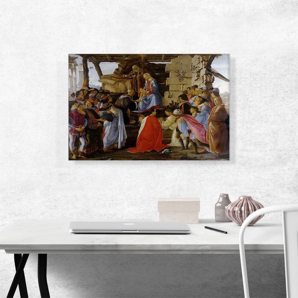 ARTCANVAS the Adoration of the Magi 1476 Canvas Art Print by Sandro ...