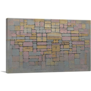 ARTCANVAS Composition No. V 1914 by Piet Mondrian Canvas Art Print
