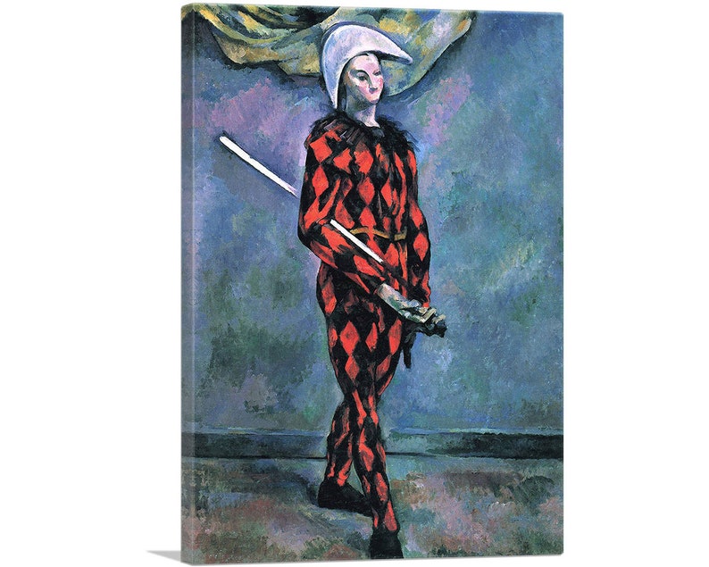 Cézanne's 'arlequin' Portrait: One Of Four, Only One Still In Private Hands