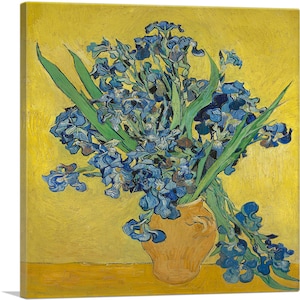 ARTCANVAS Irises 1890 by Vincent van Gogh Canvas Art Print