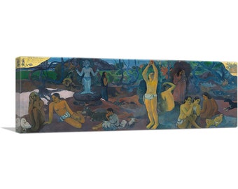 ARTCANVAS Where Do We Come From? What Are We? Where Are We Going? 1898 by Paul Gauguin Canvas Art Print
