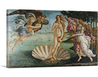 ARTCANVAS The Birth of Venus 1485 by Sandro Botticelli Canvas Art Print