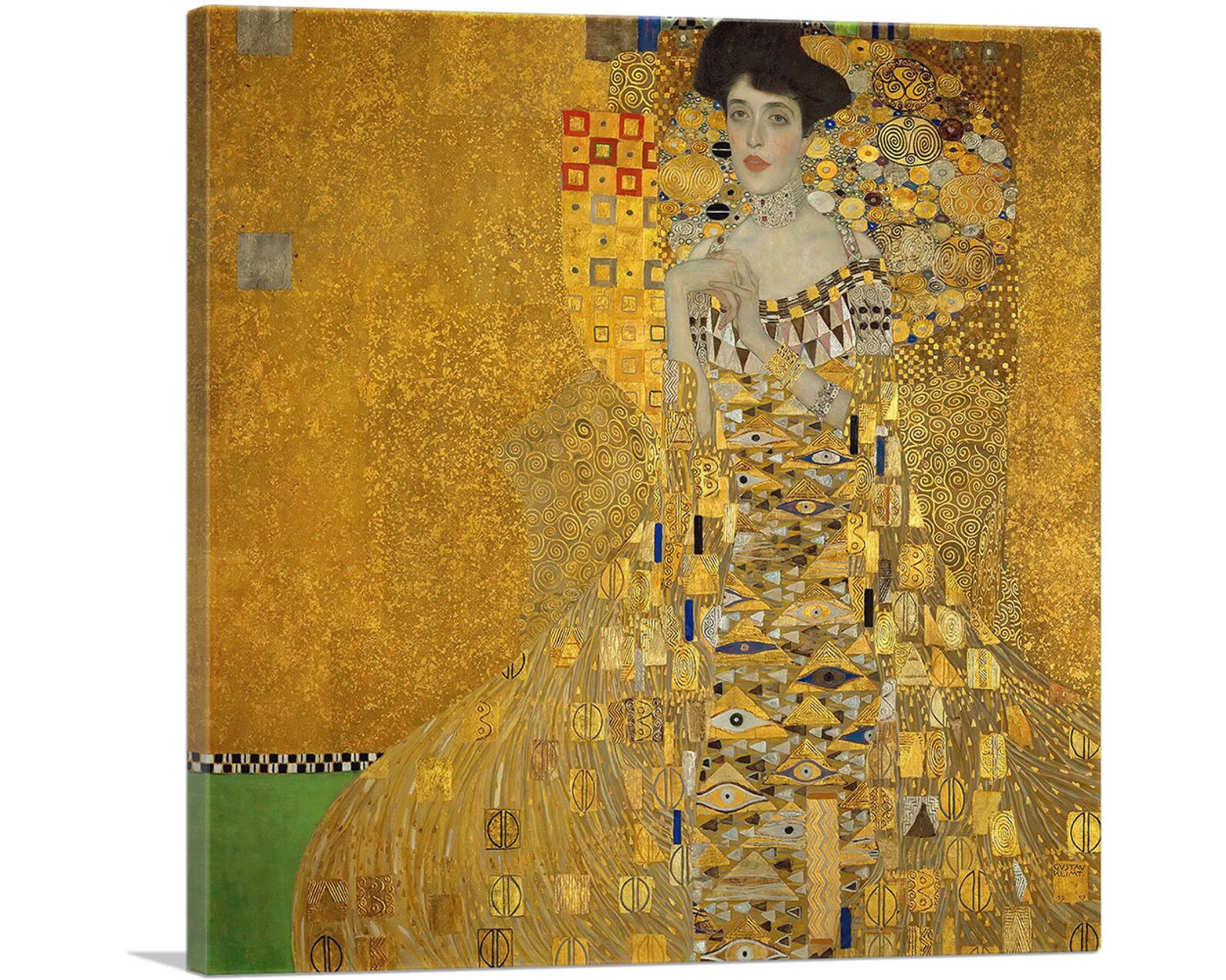 ARTCANVAS Portrait of Adele Bloch-bauer I 1907 by Gustav Klimt Canvas ...
