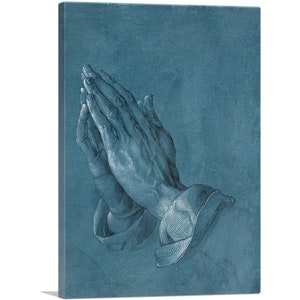 ARTCANVAS Praying Hands 1508 by Albrecht Durer Canvas Art Print