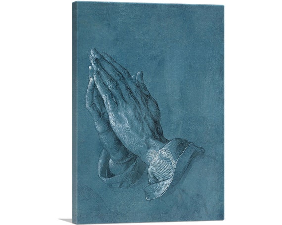 【休日出勤】Praying Handsポスター ARTCANVAS Praying Hands 1508 by Albrecht Durer Canvas Art Print - Etsy
