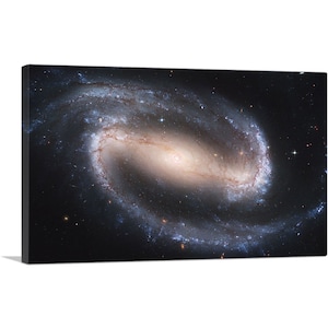 ARTCANVAS NASA Hubble Telescope Sees a Spiral Galaxy Canvas Art Print