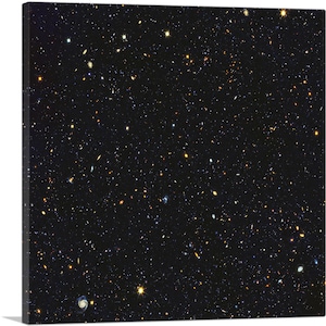 ARTCANVAS NASA Hubble Telescope Extreme Deep Field Photograph Canvas Art Print