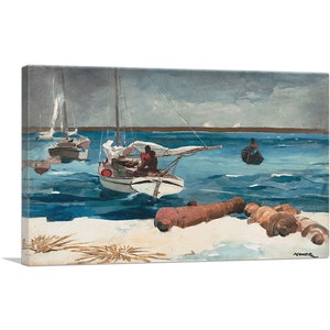 ARTCANVAS Nassau 1899 by Winslow Homer Canvas Art Print