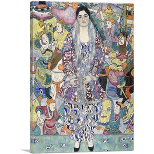 ARTCANVAS Portrait of Friederike Maria Beer 1916 by Gustav Klimt Canvas Art Print