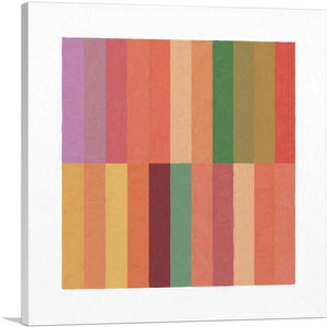 ARTCANVAS Mid-Century Modern Books Untitled and Unread Canvas Art Print