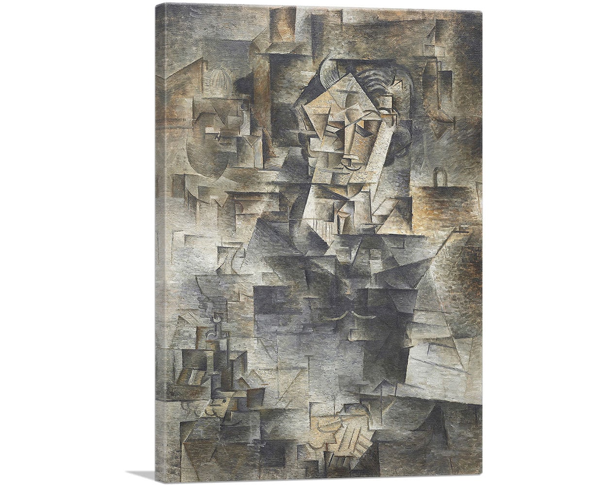 ARTCANVAS Portrait of Daniel-henry Kahnweiler 1910 Canvas Art