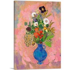 ARTCANVAS Flowers 1905 by Odilon Redon Canvas Art Print