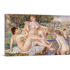 ARTCANVAS The Large Bathers 1887 by Pierre-Auguste Renoir Canvas Art Print