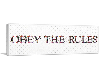 obey rules and regulations