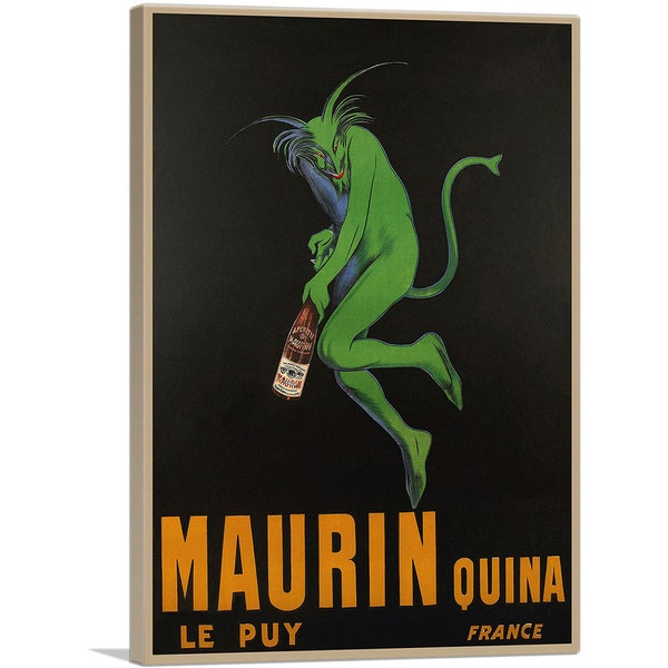ARTCANVAS Maurin Quina 1906 by Leonetto Cappiello Canvas Art Print