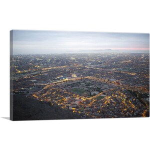 ARTCANVAS Lima Peru Skyline Canvas Art Print