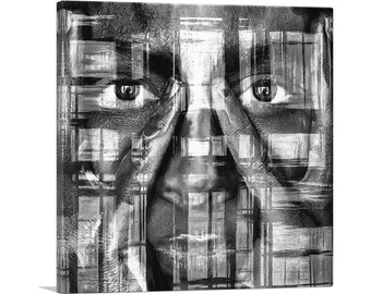 ARTCANVAS Mask Home Decor Canvas Art Print