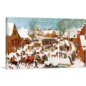 ARTCANVAS Massacre of the Innocents 1567 by Pieter Bruegel the Elder Canvas Art Print