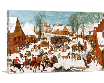 ARTCANVAS Massacre of the Innocents 1567 by Pieter Bruegel the Elder Canvas Art Print