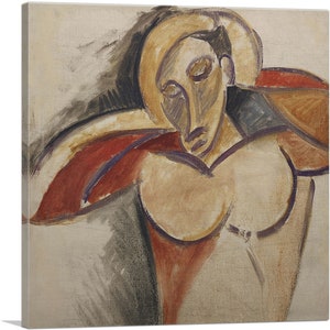 ARTCANVAS Bust 1907 by Pablo Picasso Canvas Art Print