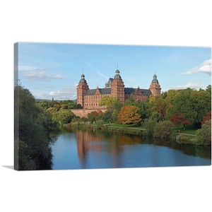 ARTCANVAS Castle Johannisburg, Aschaffenburg, Germany Canvas Art Print