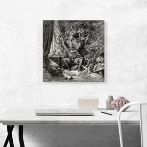 ARTCANVAS A World of Disorderly Notions Canvas Art Print by Gustave ...