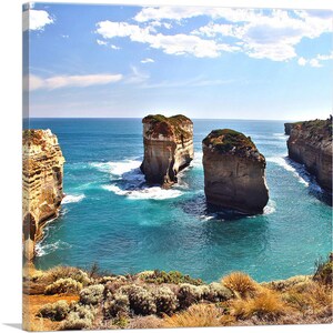 ARTCANVAS Cliffs on the Coast of Australia Canvas Art Print