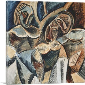 ARTCANVAS Three Figures Under a Tree 1907 by Pablo Picasso Canvas Art Print