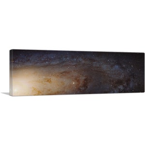 ARTCANVAS NASA Hubble Telescope Andromeda Galaxy Panoramic Canvas Art Print