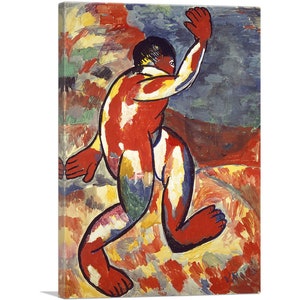 ARTCANVAS Bather 1910 by Kazimir Malevich Canvas Art Print