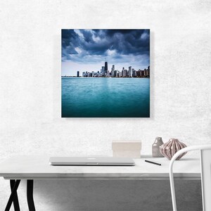 ARTCANVAS Chicago Skyline Lake Michigan Canvas Art Print - Etsy