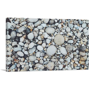 ARTCANVAS Beach Rocks Home Decor Canvas Art Print