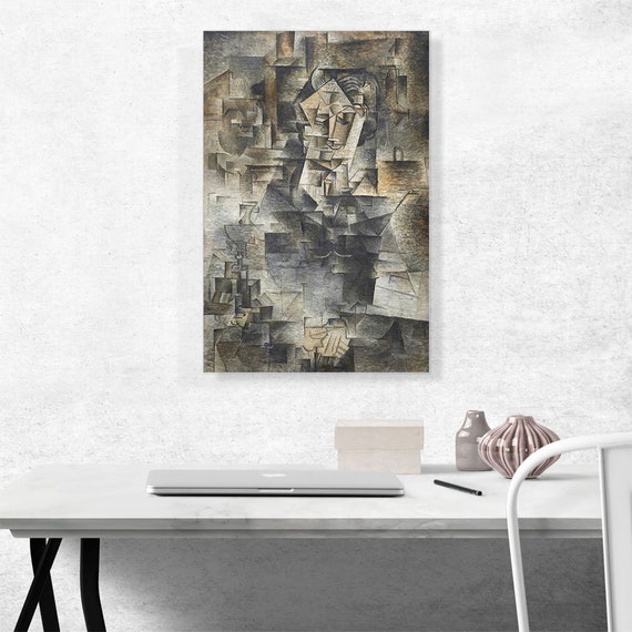 ARTCANVAS Portrait of Daniel-henry Kahnweiler 1910 Canvas Art