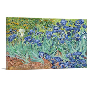 ARTCANVAS Irises 1889 by Vincent van Gogh Canvas Art Print
